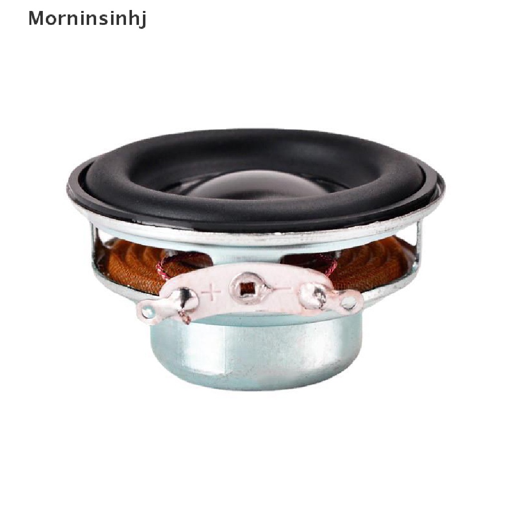 Mornin 40mm Speaker Mini Audio Portable 16core 4ohm 5W Speaker Jangkauan Lengkap Karet Samping Neodymium Besi Boron Speaker Magnet id