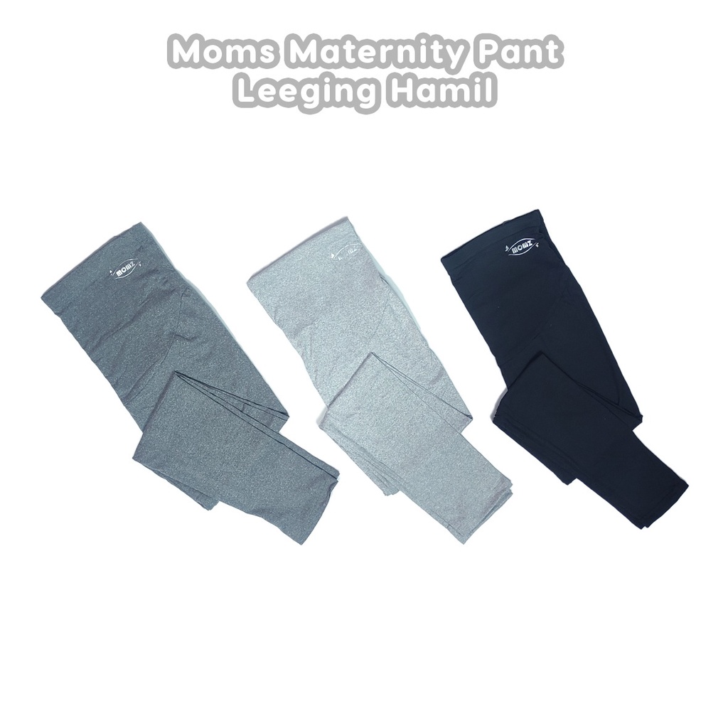 MOMZ MATERNITY PANTS - CELANA LEGGING IBU HAMIL M L XL XXL XXXL