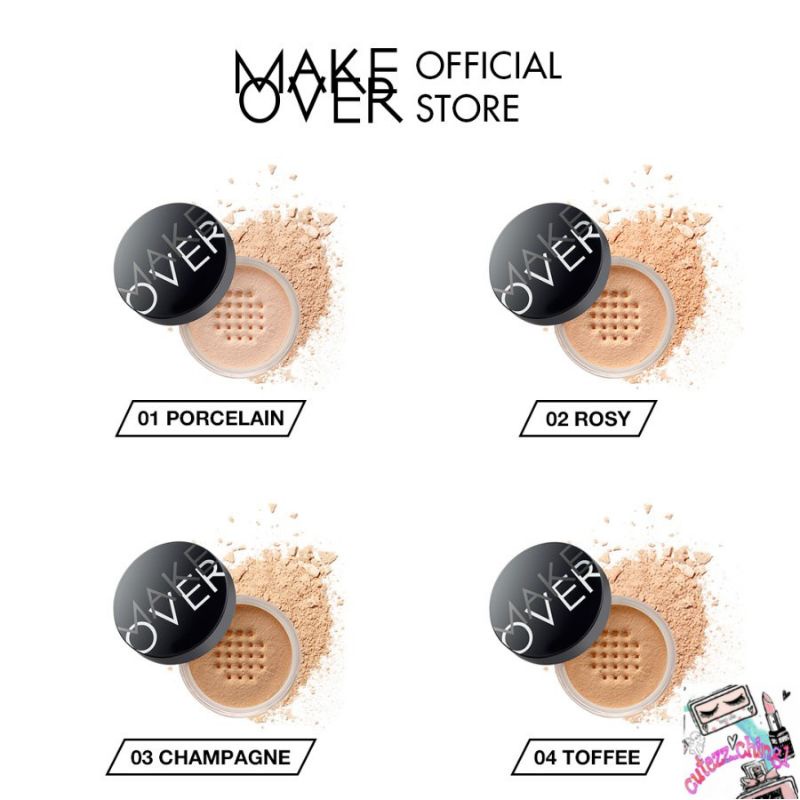 ☃️Cutezz_ching1☃️Make Over Silky Smooth Translucent Powder 35g