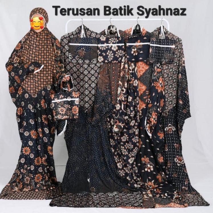 Paling Diminati Mukena TERUSAN BATIK SYAHNAZ