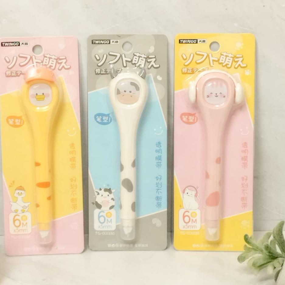 

TrxS8e8D CORRECTION TAPE TWINGGO PANJANG ZOO TG B3336 / TIPEX GULUNG TWINGGO LUCU TERMURAH READY GROSIR BISA COD