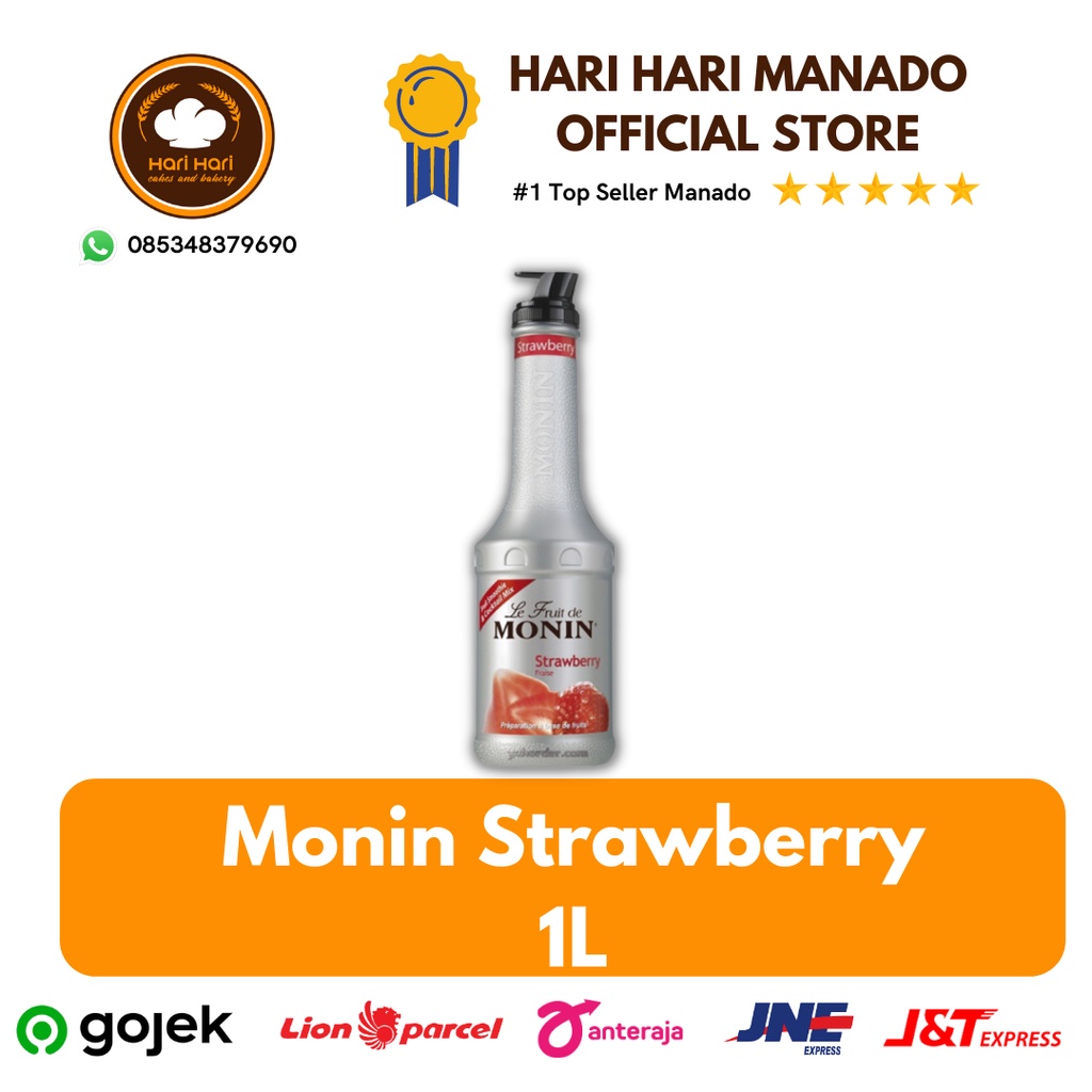 

Monin Strawberry 1L