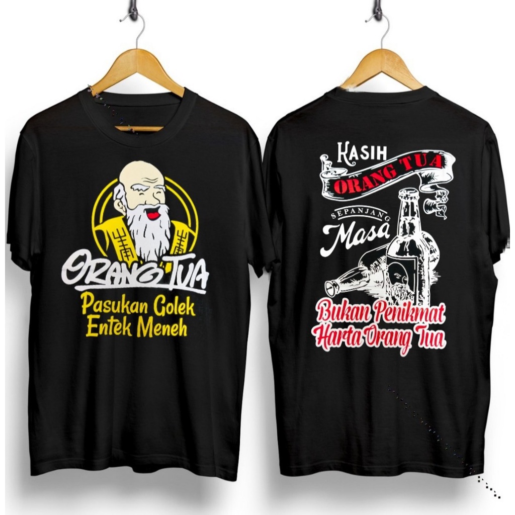 PROMO KAOS TERMURAH/KAOS PRIA KAOS OT KUNING/KAOS SABLON