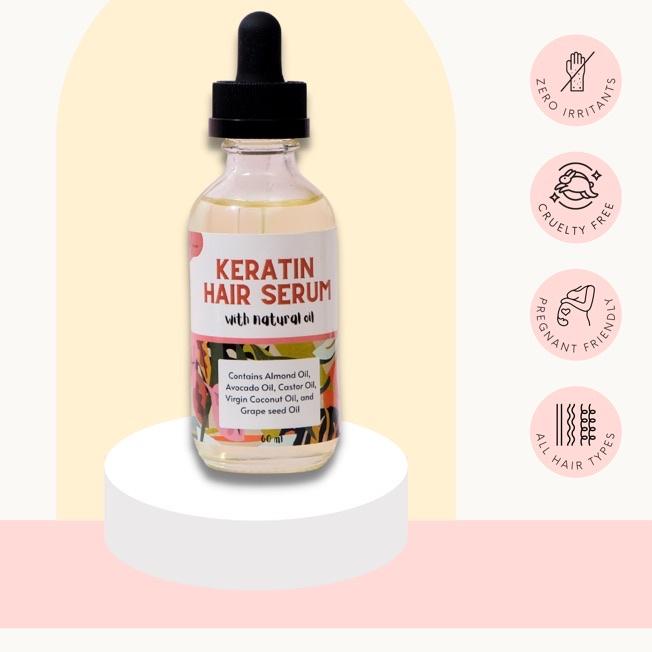 ➽ KERATIN HAIR OIL SERUM by Morrin ➫