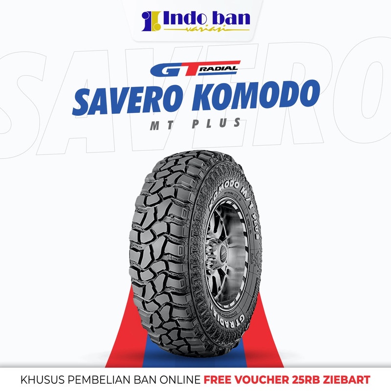 BAN GT RADIAL SAVERO KOMODO MT PLUS LT 235/75 R15
