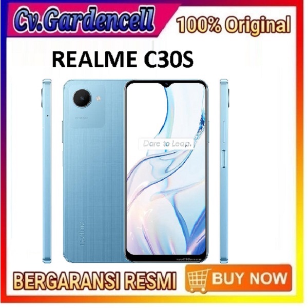 Realme c30s ram 4/64gb garansi resmi