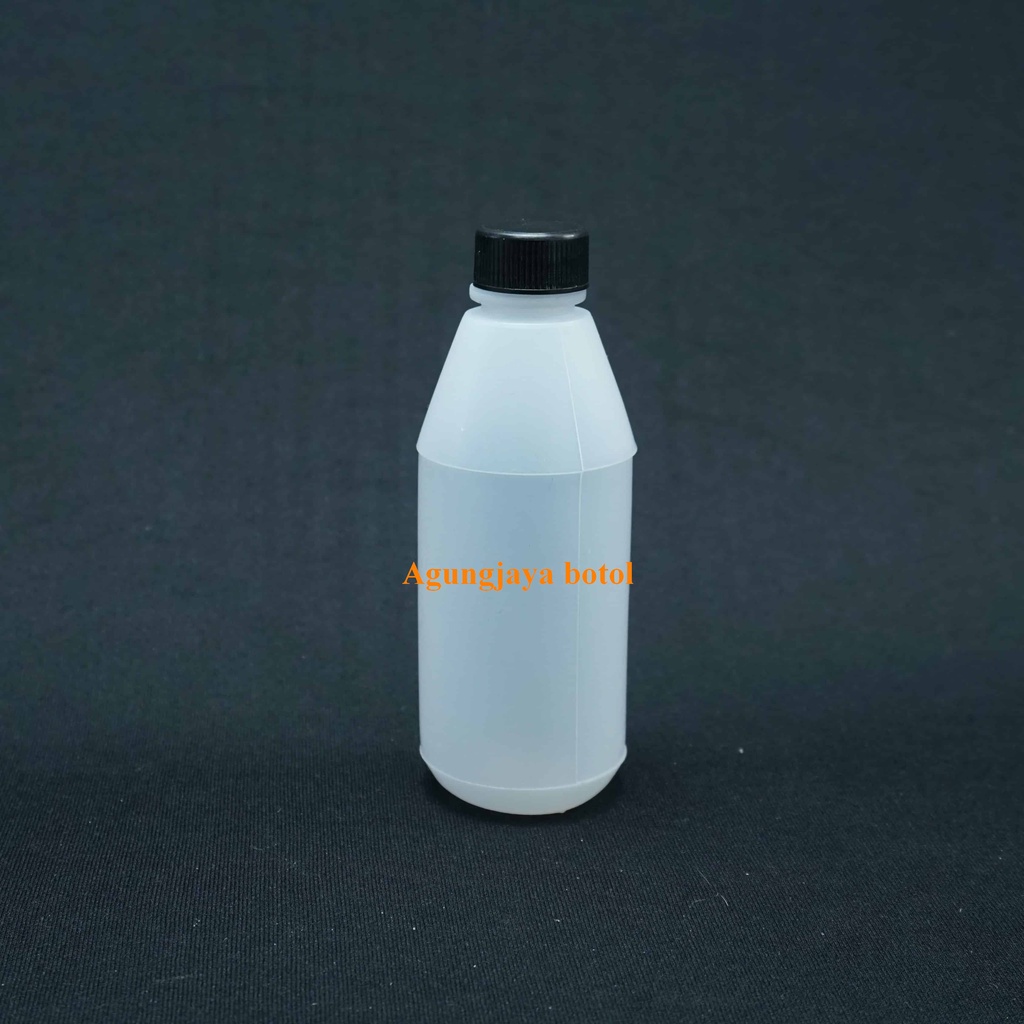 Botol 100 Ml Bulat Natural Hdpe / Botol Hdpe / Botol Hdpe Kosmetik / Botol Aseton / Botol Alcohol /B