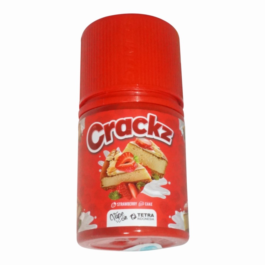 Crackz V5 Strawberry Cake 60ML by Tetra Indonesia x Vape On