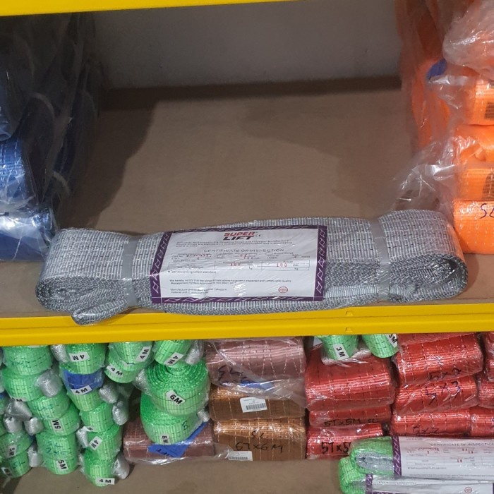 Terlaris Superlift Polyester Webbing Sling 4Ton X 4Meter/Tali Angkat Webing