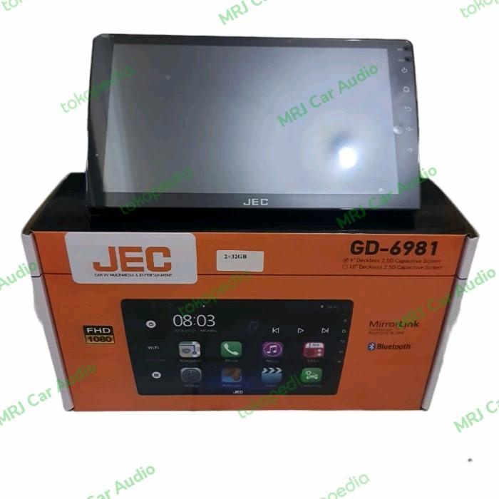 Head unit Android 10 inch JEC Ram 2gb Rom 32gb / JEC GD-6981 2/32 10"