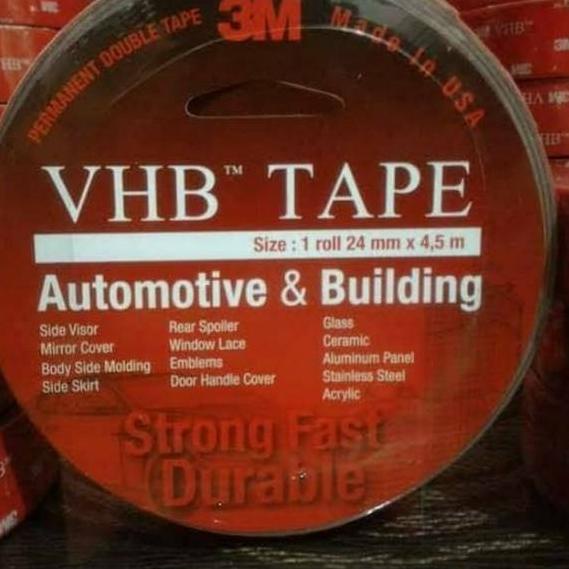 

Best! Original 3M Double Tape VHB 24mm Super Kuat Tahan Lama Super Lengket !!