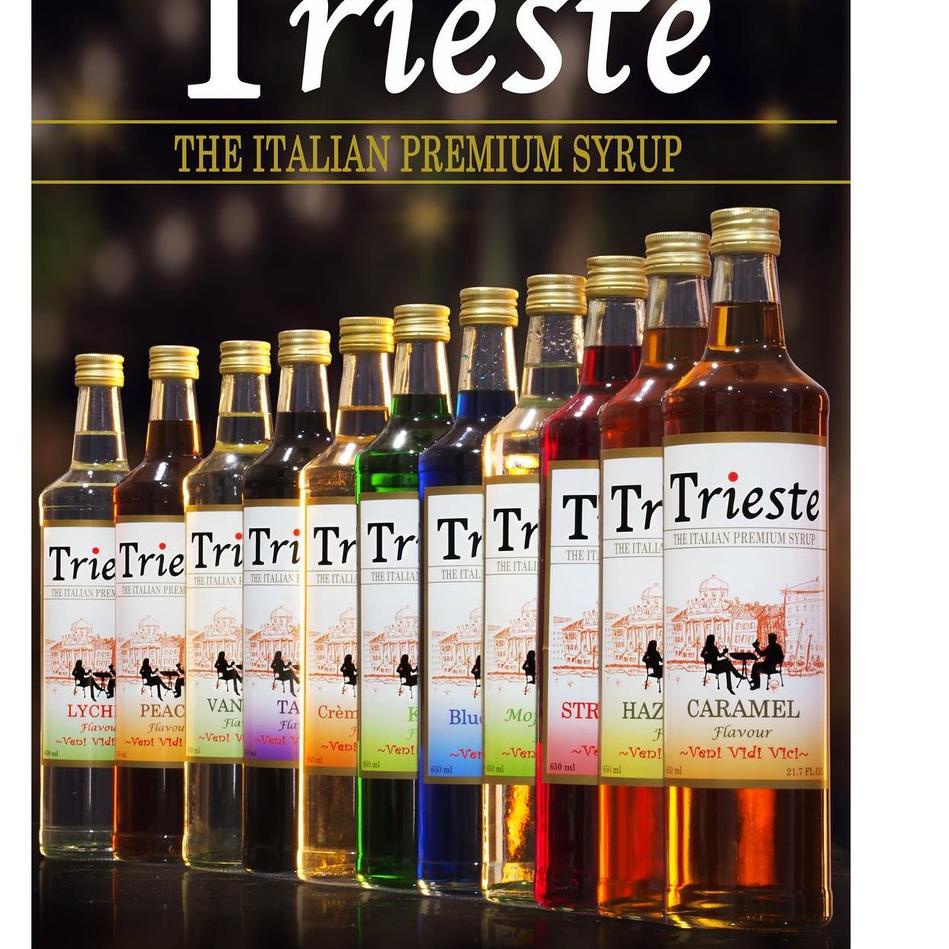 

♠ Trieste Sirup Syrup Premium Italy 650ml ♖