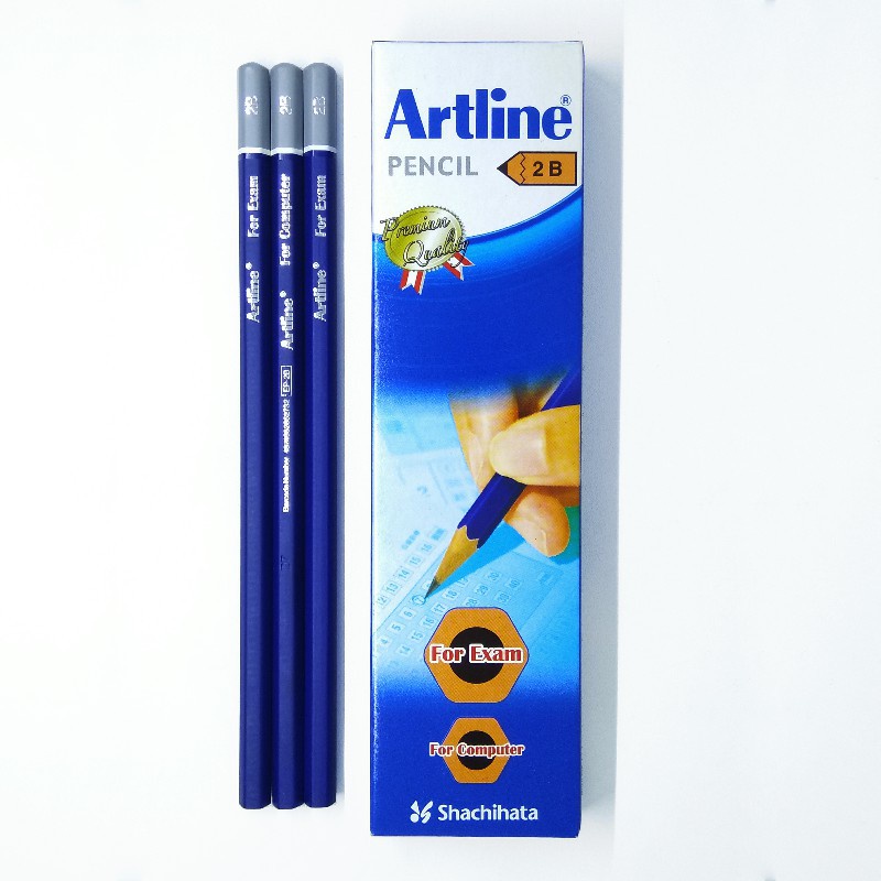 

(12 PCS) ARTLINE PENSIL 2B EXAM PENCIL FOR COMPUTER ARTLINE EP 2B PENSIL UJIAN