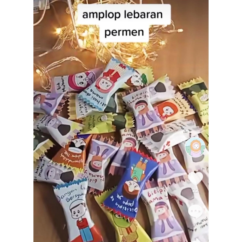 

Produsen Amplop Lebaran Termurah DI BENTUK """ PERMEN "''' Amplop lebaran / amplop angpao lebaran murah / amplop angpao lebaran / amplop lebaran unik