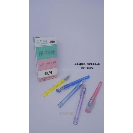 

mdn Bolpen HI Tech 0,3 TRIFELO 1191 (12 PCS)