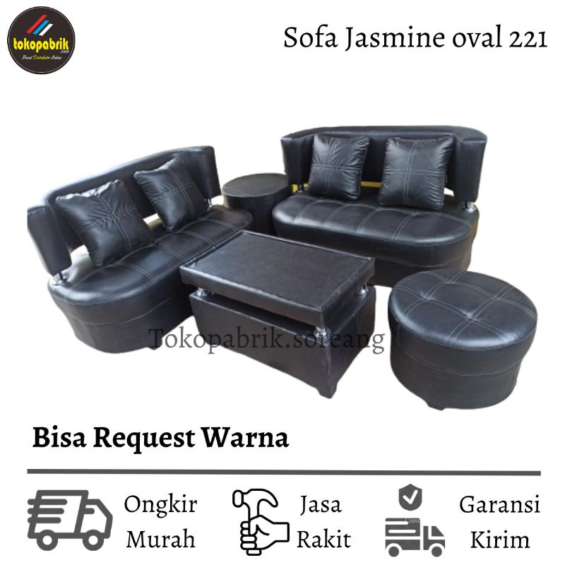 Sofa Jasmine Kotak Oval 221 Minimalis Murah Terbaru Sofa Ruang Tamu Minimalis Murah Sofa Bandung Sub