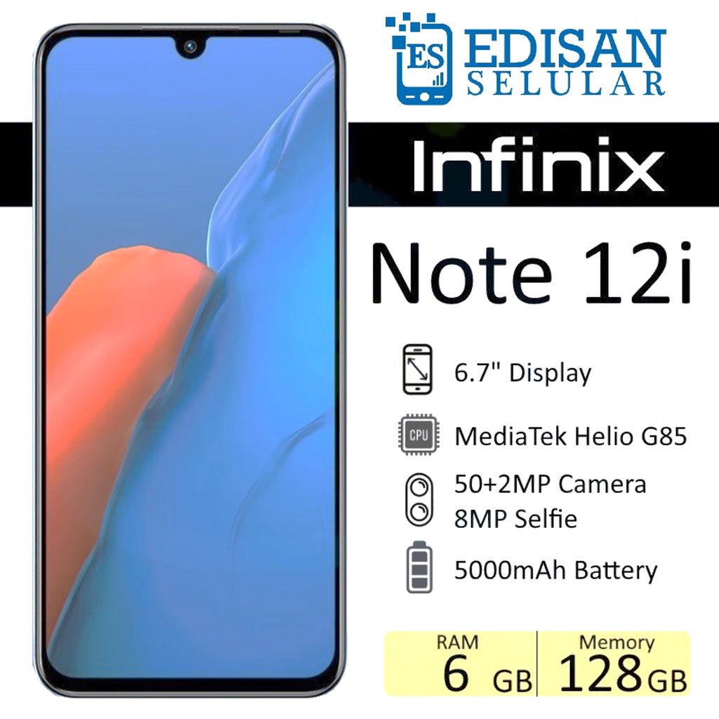 Infinix Note 12i 6/128 GB Garansi Resmi