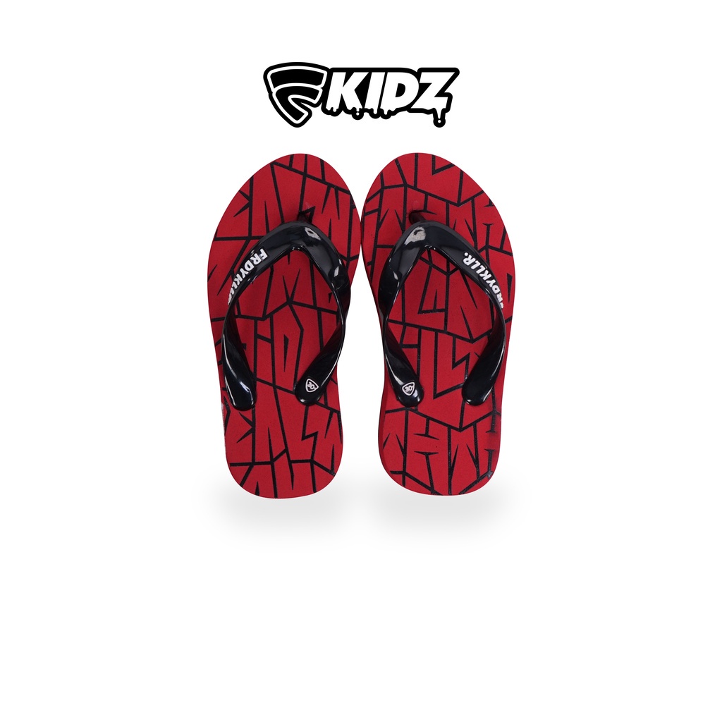 SANDAL ANAK ANAK FRIDAY KILLER | KUSH KID RED