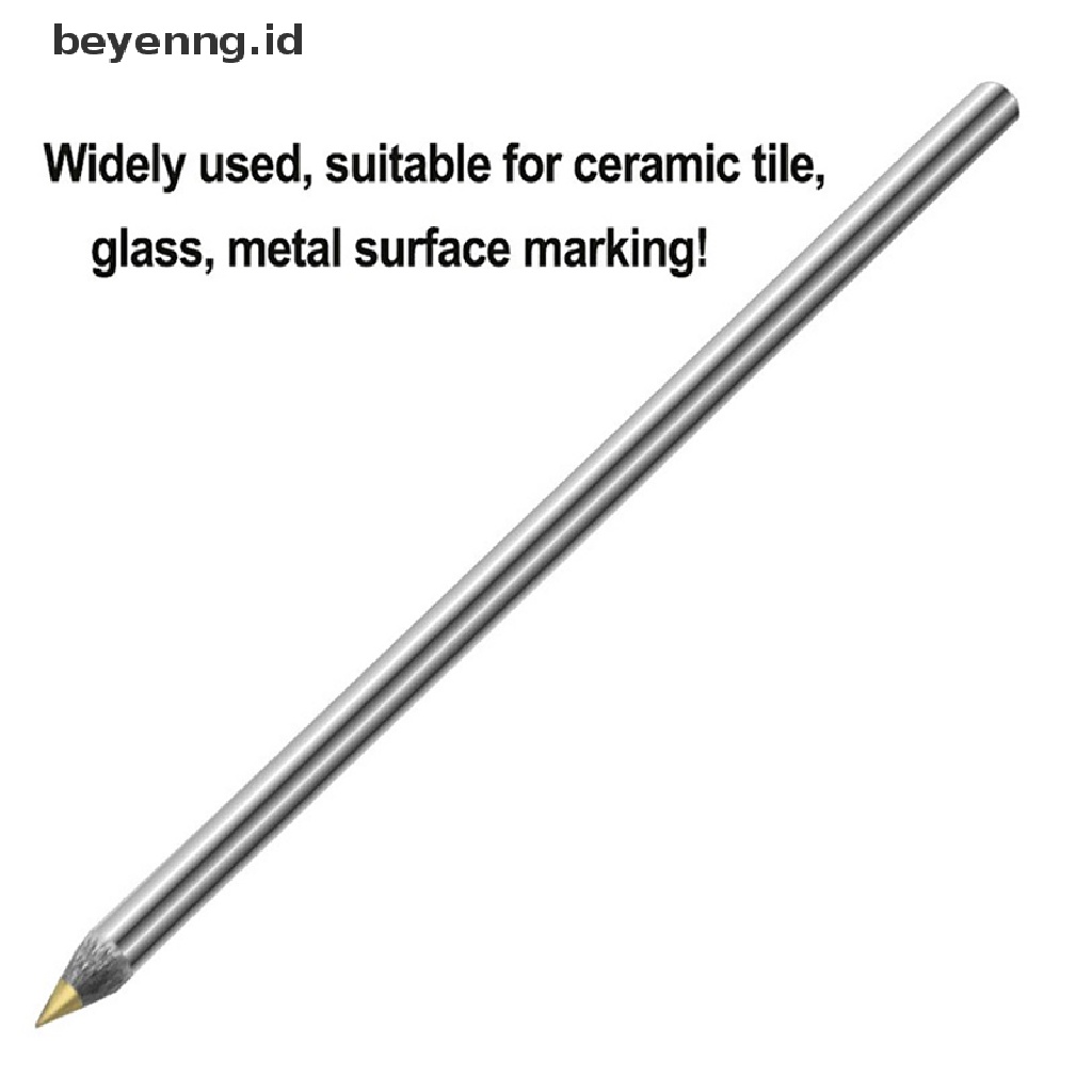 Beyen Diamond Glass Tile Cutter Carbide Scriber Cutg Wheel Huruf Logam Keras Pen ID