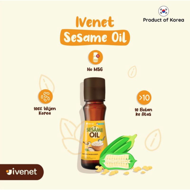 

Ivenet - Sesame Oil (75gr)