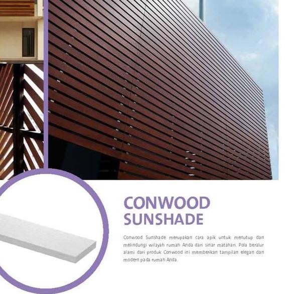 ✸ Conwood Sunshade (76 x 3050 x 14 mm) ➾