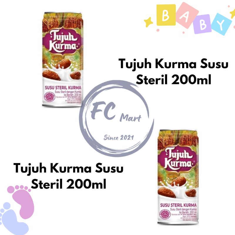 

Minuman Tujuh Kurma Susu Steril 200ml