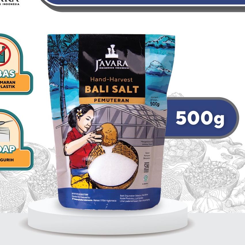 

► Javara Pemuteran Sea Salt Garam Laut Pemuteran 500 g ➯