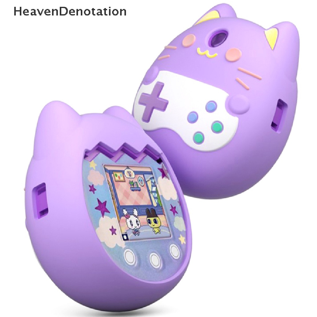 [HeavenDenotation] Penutup Silikon Untuk Tamagotchi Pix Electronic Pet Machine Case Virtual Electronic Digital Pets Machine Protector Waterproof Case HDV