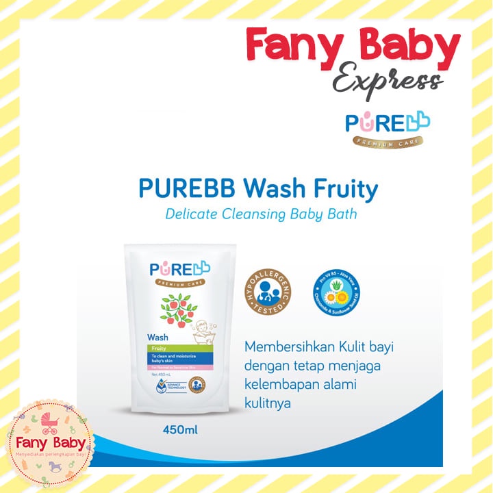 PURE BB WASH / SHAMPOO 450ML - REFILL