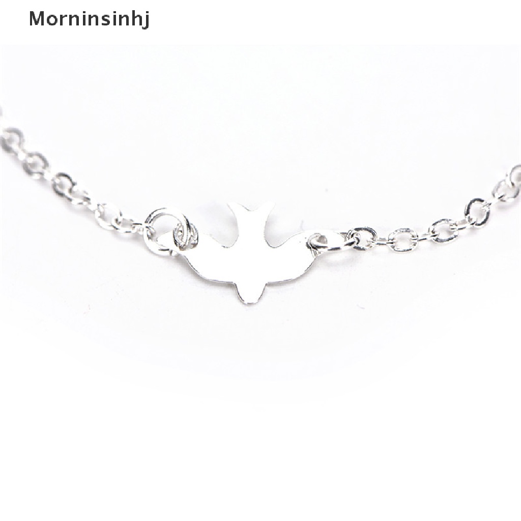 Mornin Tiny Peace Dove Bracelet Soar Flying Birds Bracelet Gelang Burung Walet Lucu id