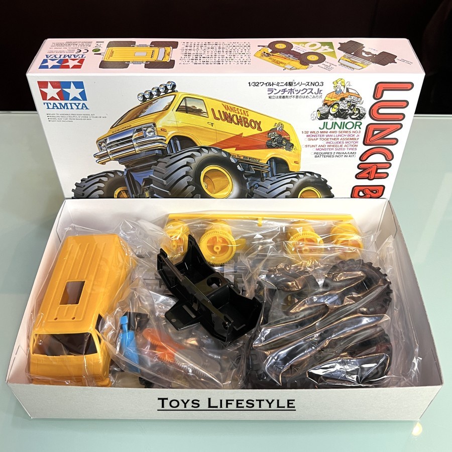 Mainan Rakit Mobil Tamiya Mini 4WD - Lunch Box (ORIGINAL)