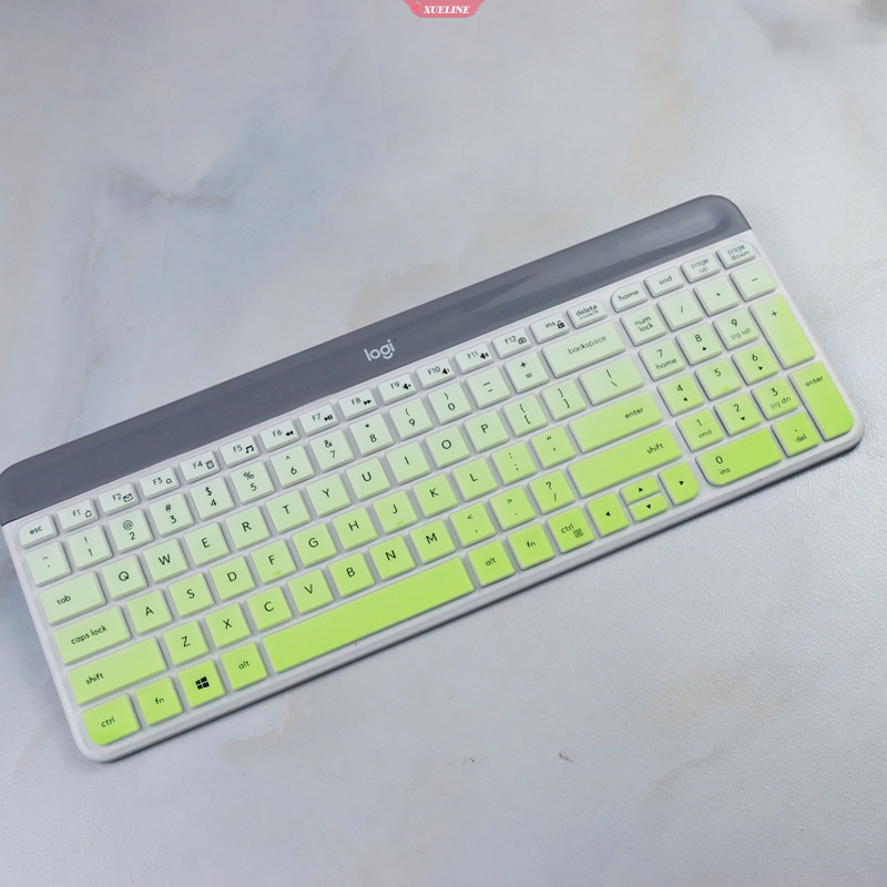 Logitech MK470 K580 Stiker Keyboard Bluetooth Film Dekorasi Kepribadian Sederhana Kartun Gadis Lucu Pink [ZXL]