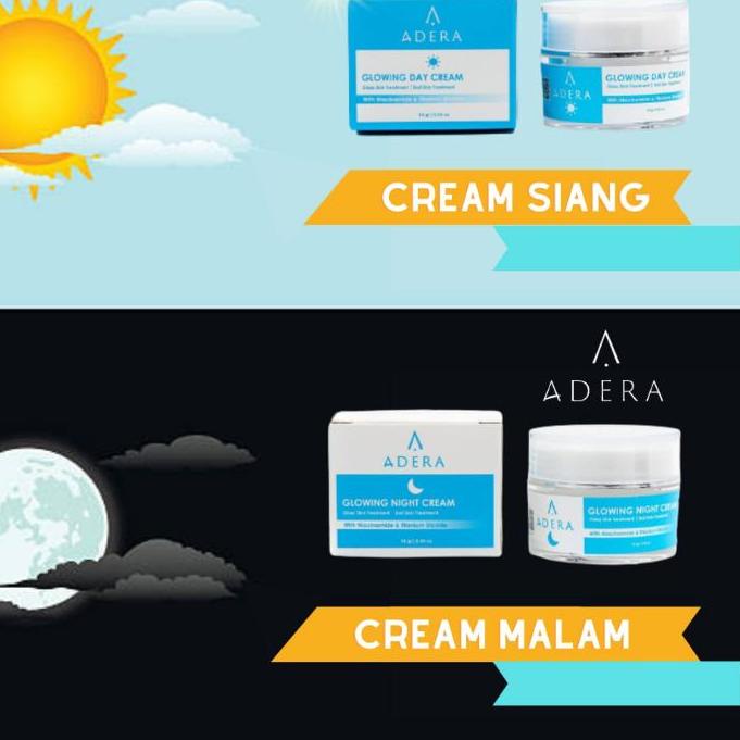 ✧ ADERA CREAM SIANG MALAM / ADERA KRIM / ADERA NIGH CREAM / ADERA DAY CREAM / CREAM SIANG MALAM ➻