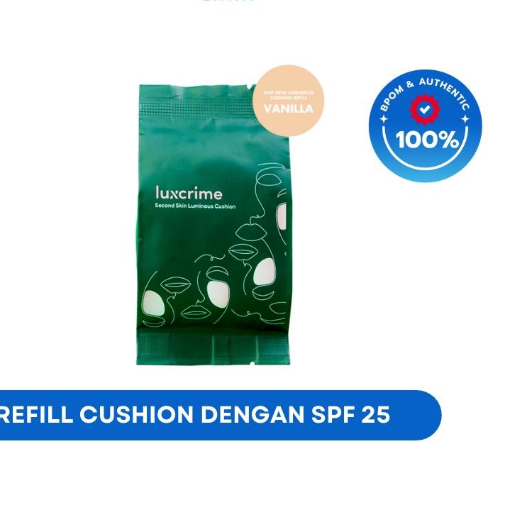 ➥ LUXCRIME Refill 2nd Skin Luminous Cushion ✬