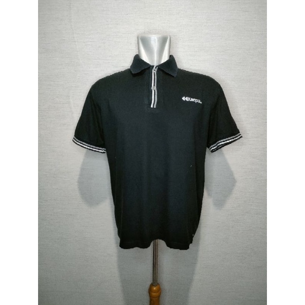 Polo shirt kaos polo Kaepa hitam
