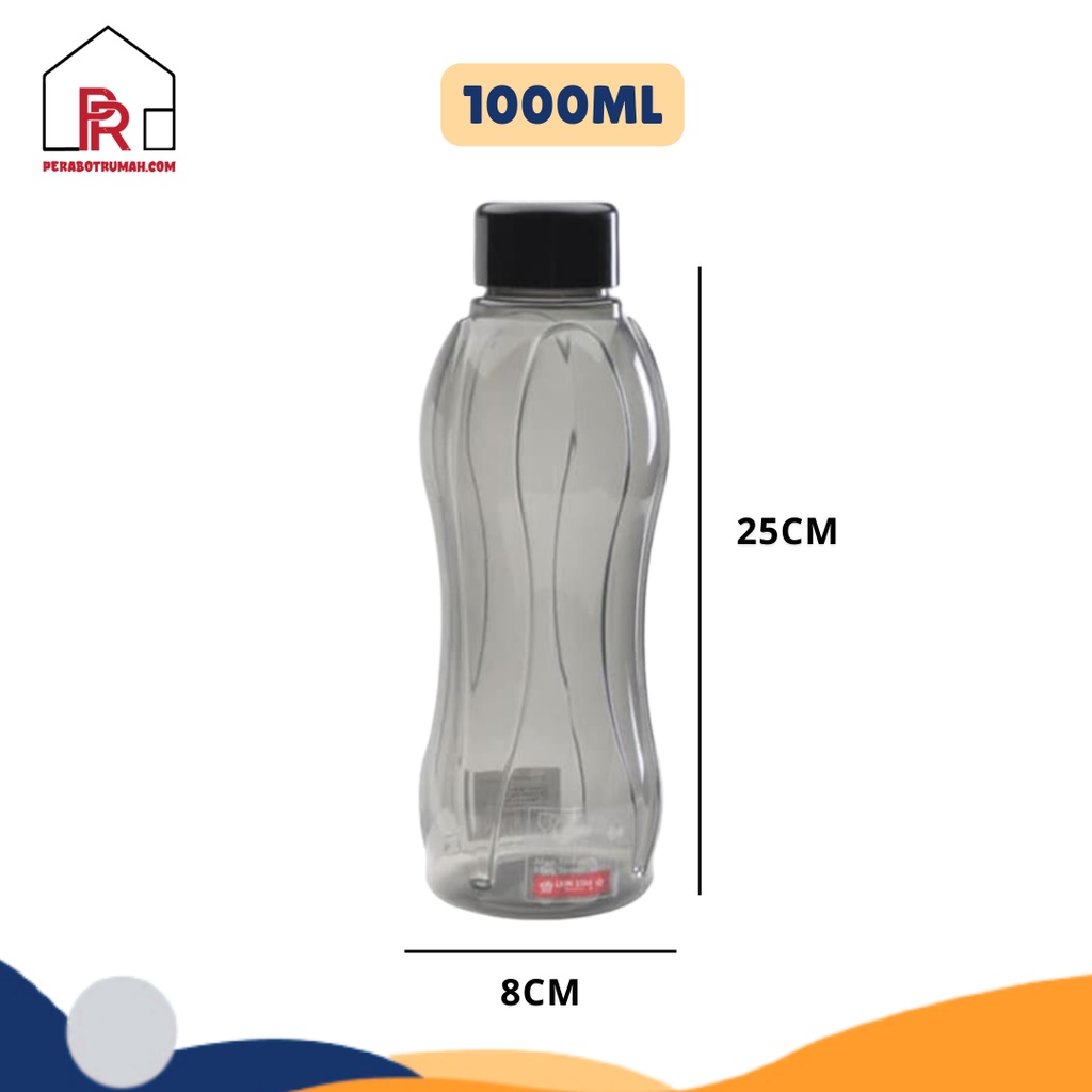 Botol Minum Plastik Hydro Premium  / Water Bottle / Tempat Minum Anak Sekolah Kerja