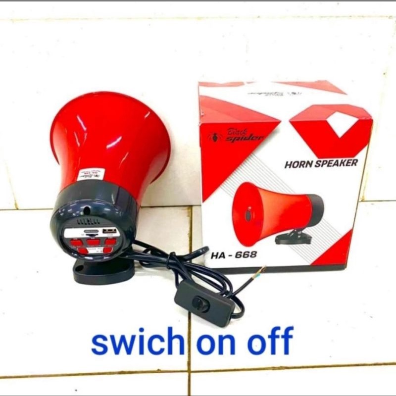 Rekaman melodi Buat Jualan keliling Blackspider Ha668 Bluetooth usd sd ukuran besar