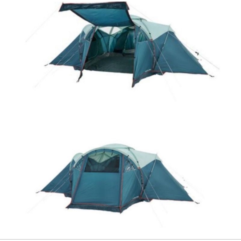 Tenda Quechua Arpenaz Family 6.3 Tenda Camping Family 6-10 Orang - Tenda Kemping Keluarga
