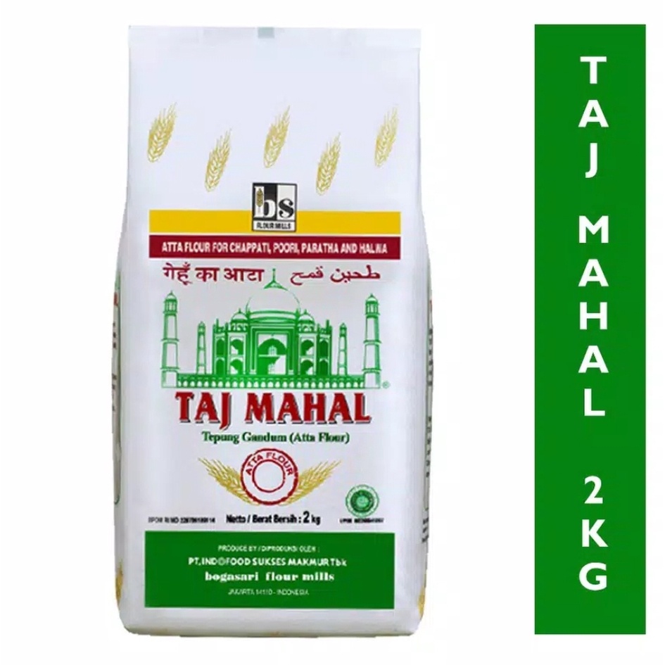 

Tepung Gandum Tepung halus Taj Mahal 2kg Exp Des 2024