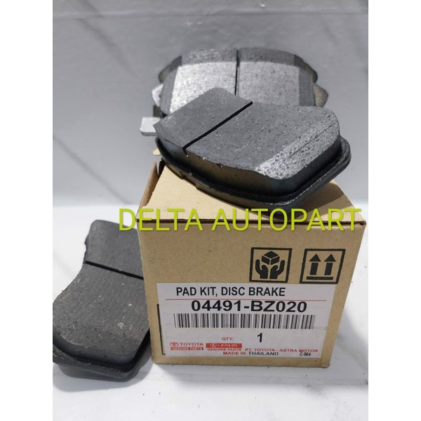 KAMPAS REM DEPAN 1 SET TOYOTA AGYA / AYLA MATIC