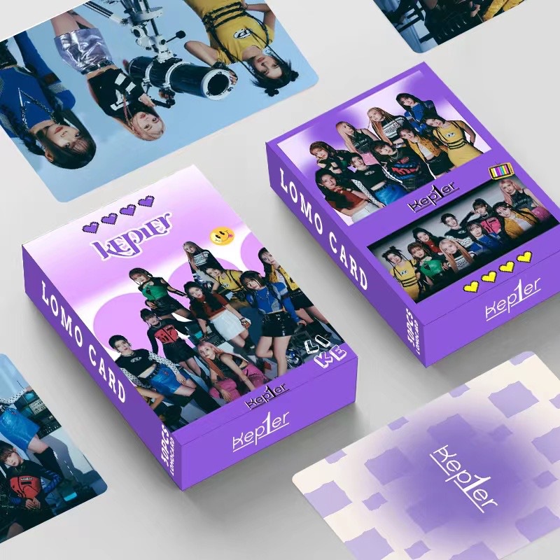 30pcs/box KEP1ER Seperti Photocard Ungu XIAOTING MASHIRO YUJIN YESEO DAYEON HIKARU Lomo Kartu Kpop Postcards READY STOCK