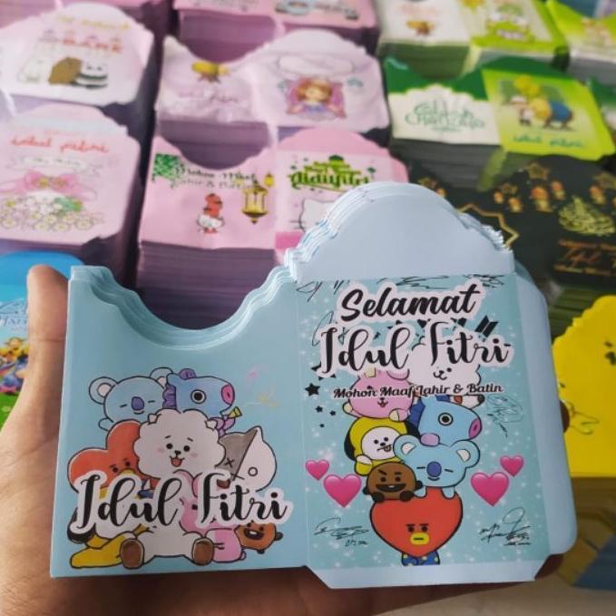 

E34 100 Lembar Angpau Amplop Lebaran Lembaran / Siap Pakai || 4-5 motif dalam 1 pack besar HARGA MURAH ㄵ
