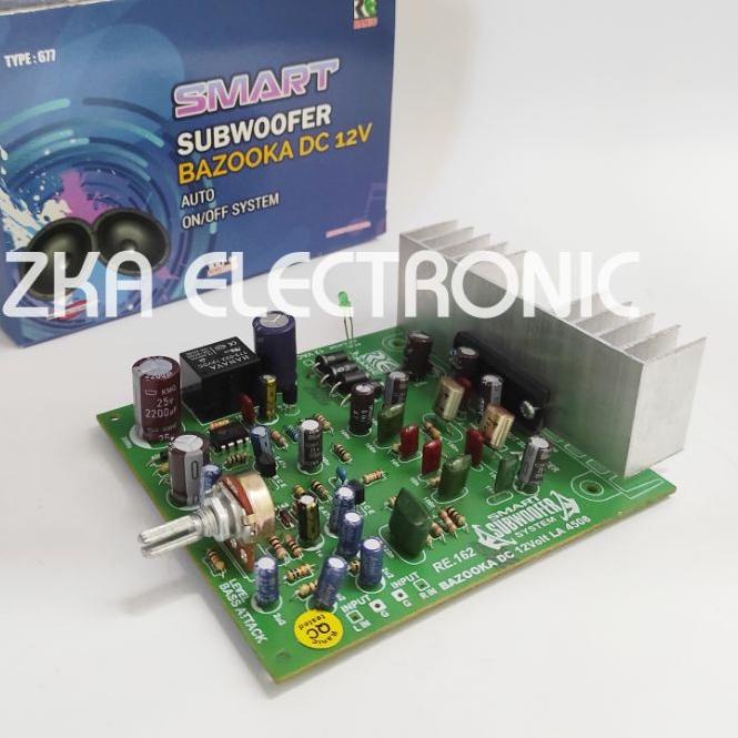 ☝ Kit Power Subwoofer Mobil Bazzoka 12V DC ➺