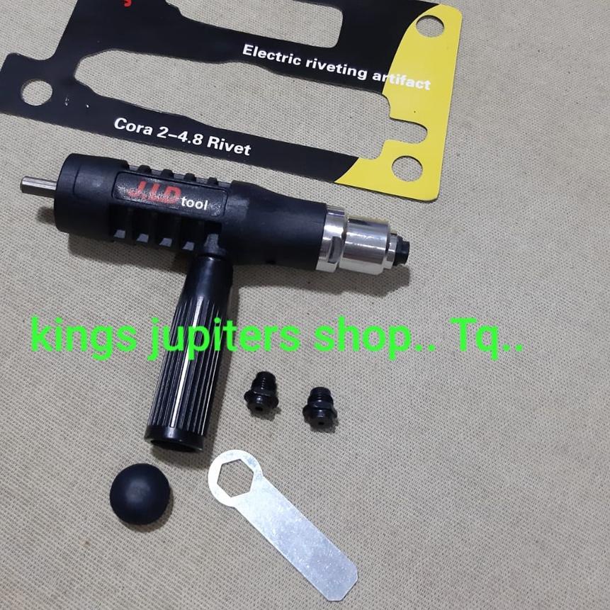 ★ JLD RIPET BOR TANG RIVET RIFET PAKAI MESIN BOR 10MM 13MM KAPUSI STANG TANG RIPET ☟