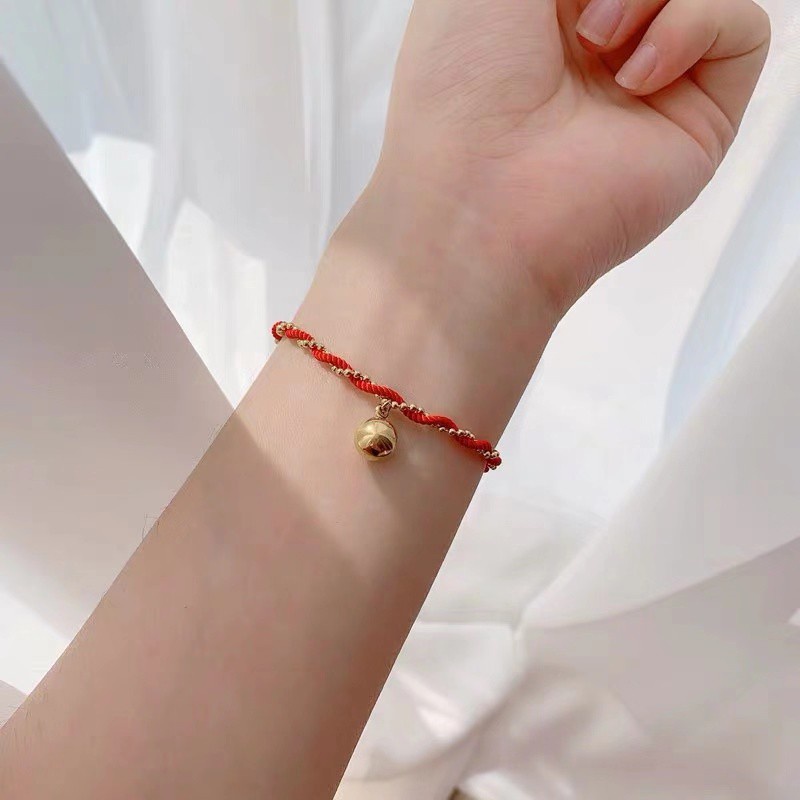 Gelang Tangan Titanium Steel 316l Lapis Rose Gold 18k Anti Air Untuk Wanita