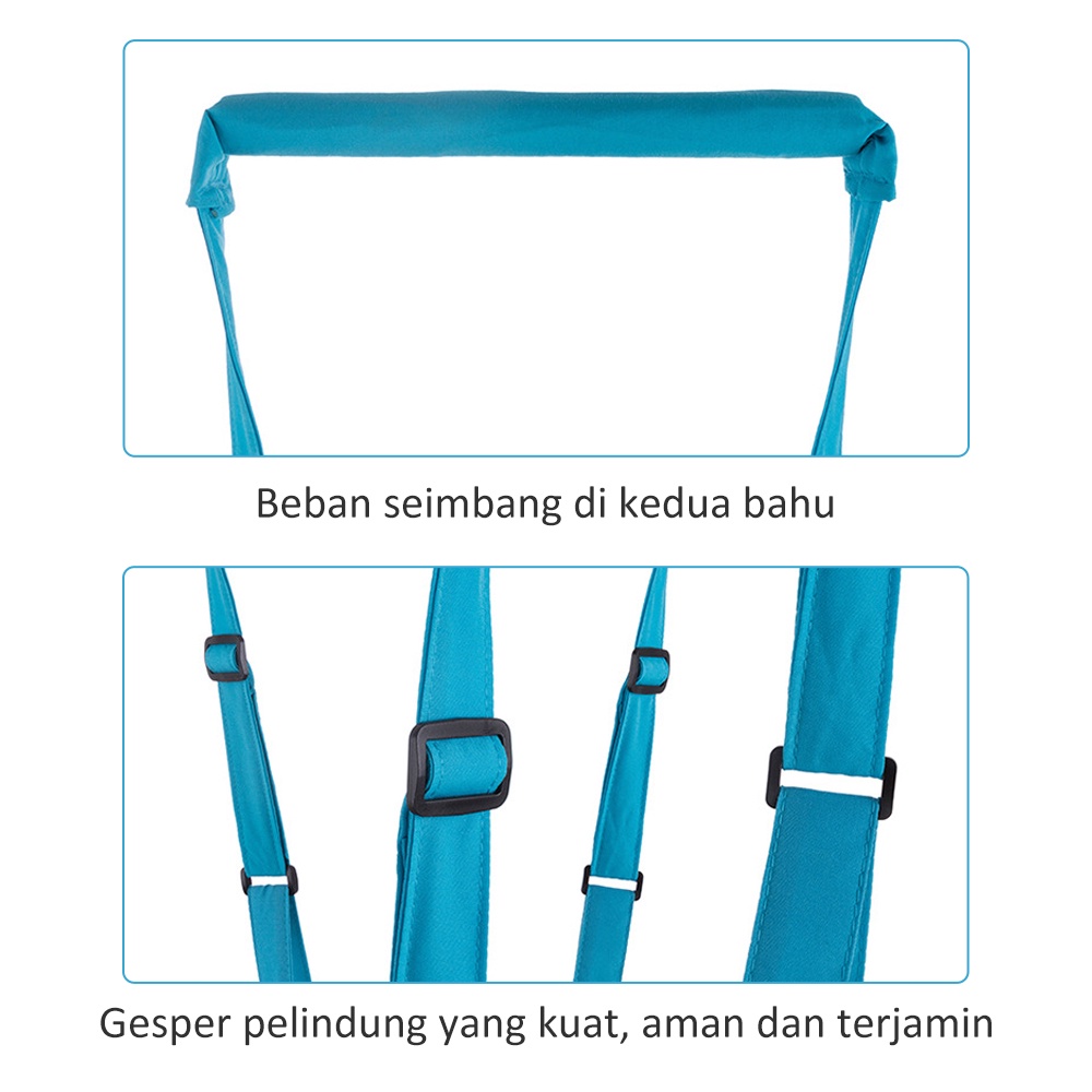 Lakhu Baby Walking Assistant Baby Walker Belt Sabuk Pengaman Alat Bantu Jalan Bayi