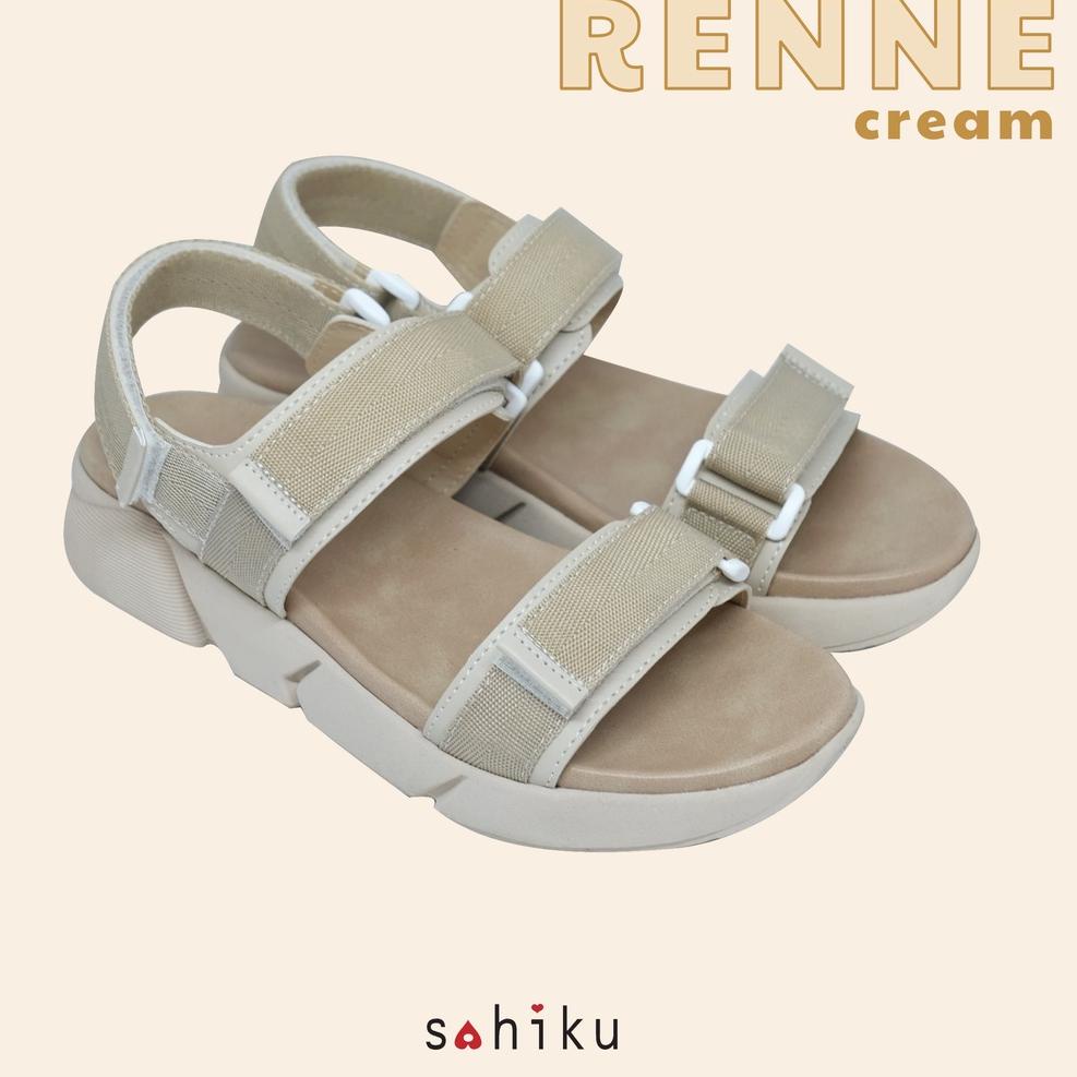 TERBARU RENNE- Sahiku Sepatu Sandal Casual Sporty Sandal Fashion 2022