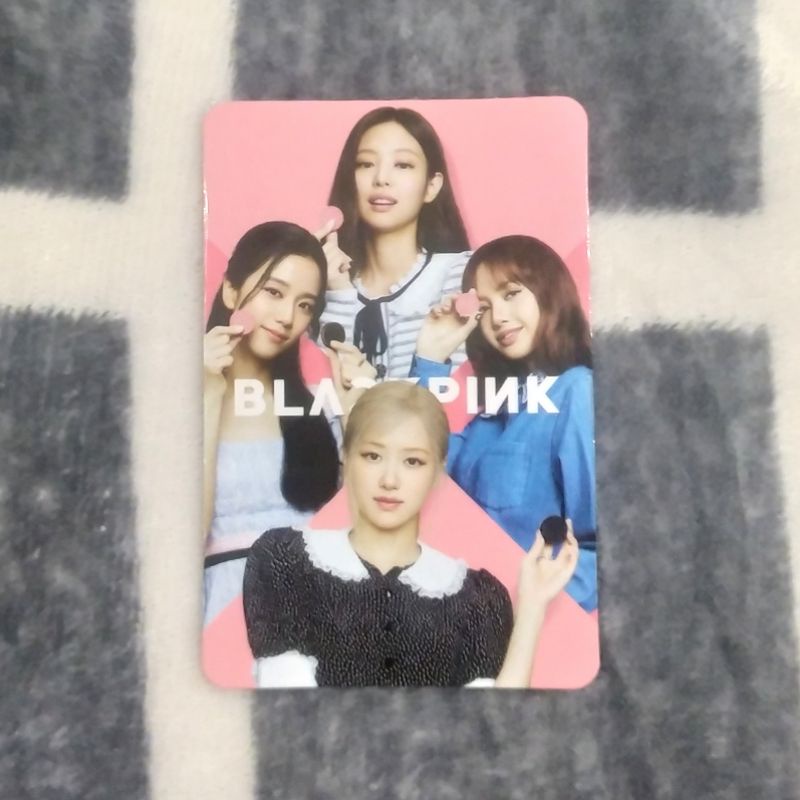 PC Photocard Oreo x Blackpink Group Grup 05 Jisoo Jennie Lisa Rosé