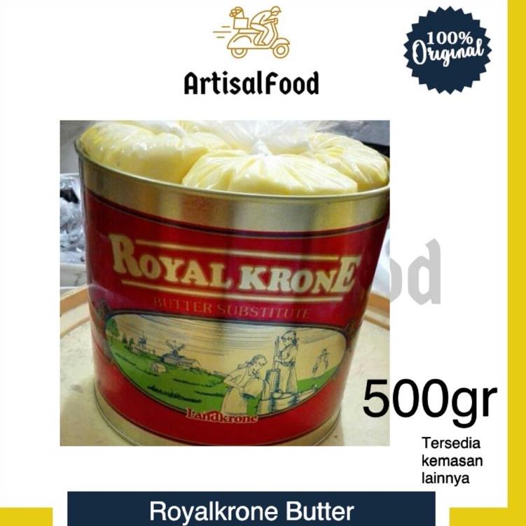 

J31 Royal Krone Royalkrone Landkrone Butter Mentega 500gr Room Butter kiloan 500 gr BIG SALE ⇎