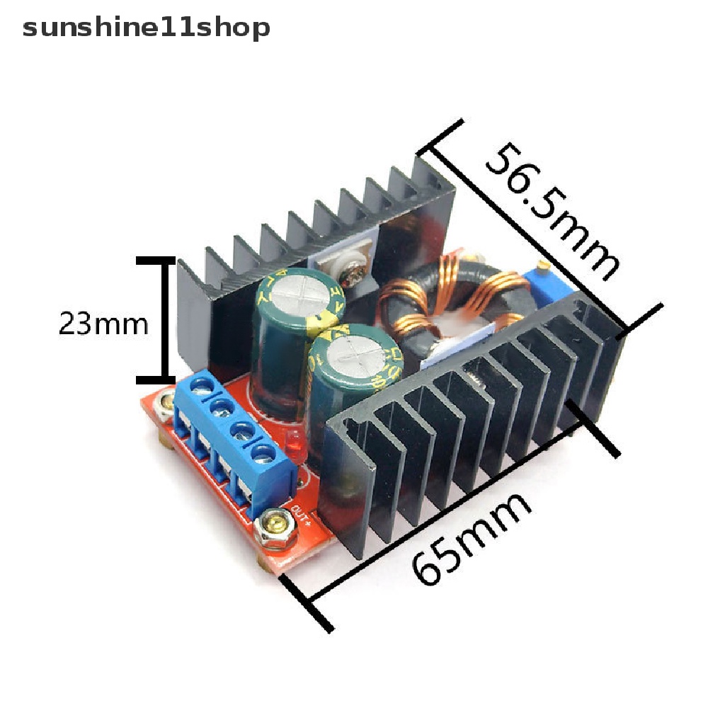 SHO  DC DC 150W Boost Module Converter 10-32V to 12-35V Adjustable Power Module DC-DC Mobile Power Supply for Car Laptop N